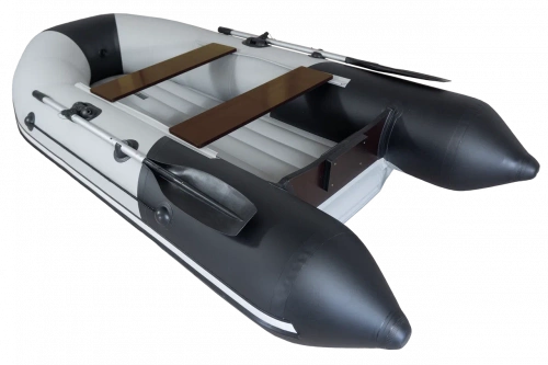 Лодка Таймень NX 2800 НДНД светло-серый/черный фото 4